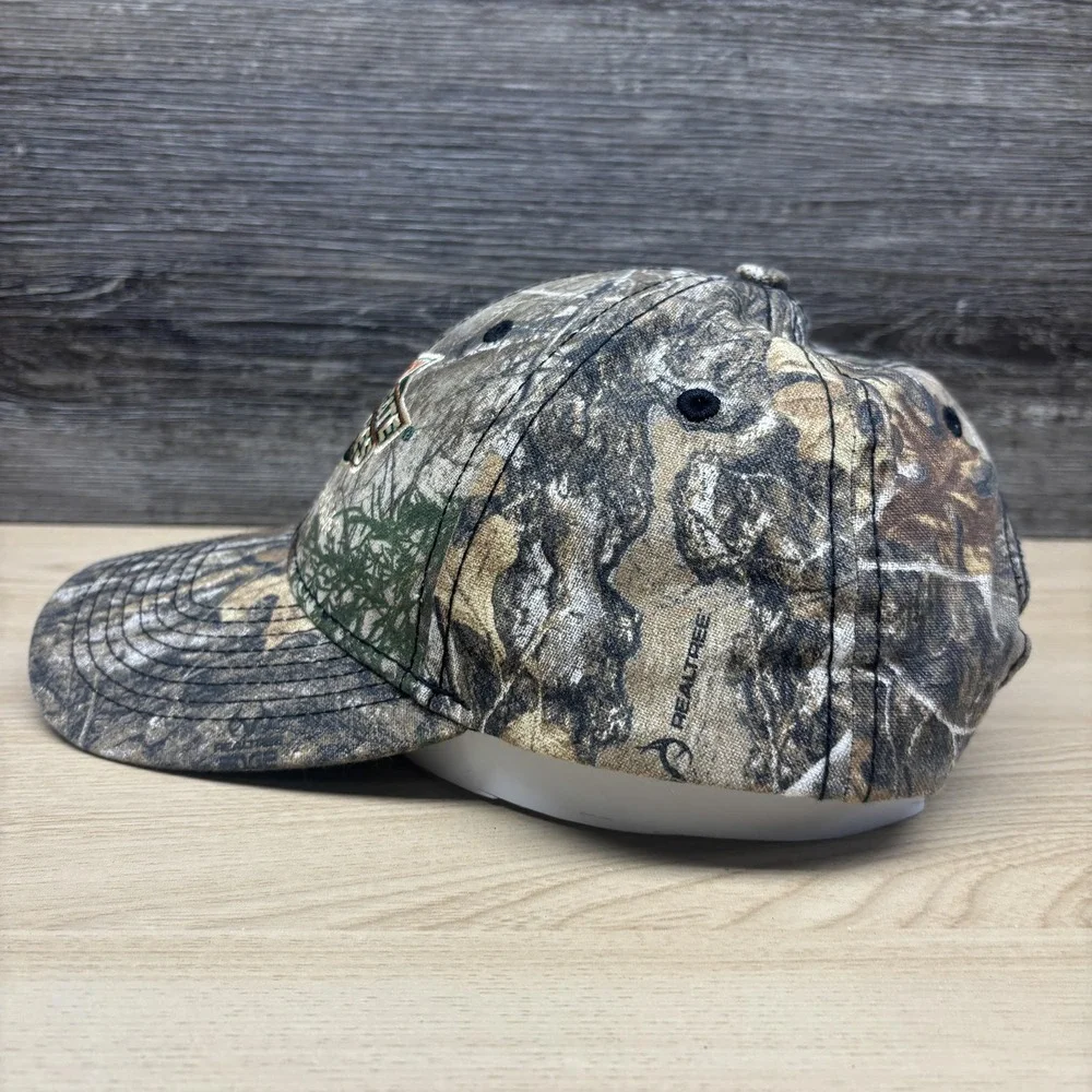 Interstate Batteries Hat Cap Snap Back Camo Realtree Hunting‎ Advertising Mens